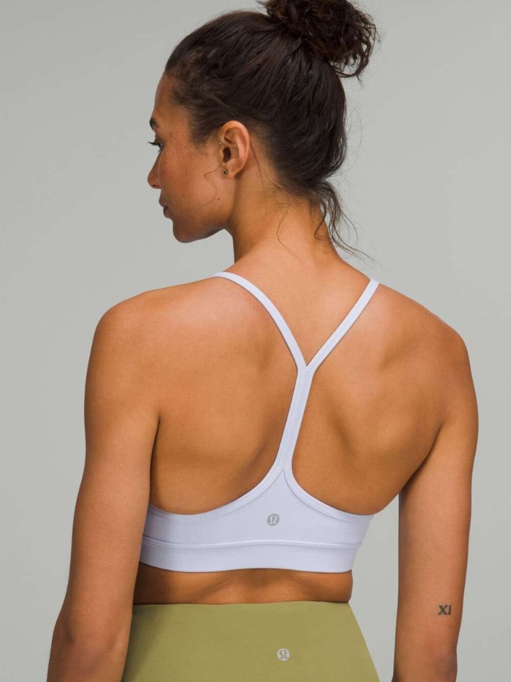 lululemon Flow Y Bra Nulu *Light Support, A–C Cups Pastel Blue